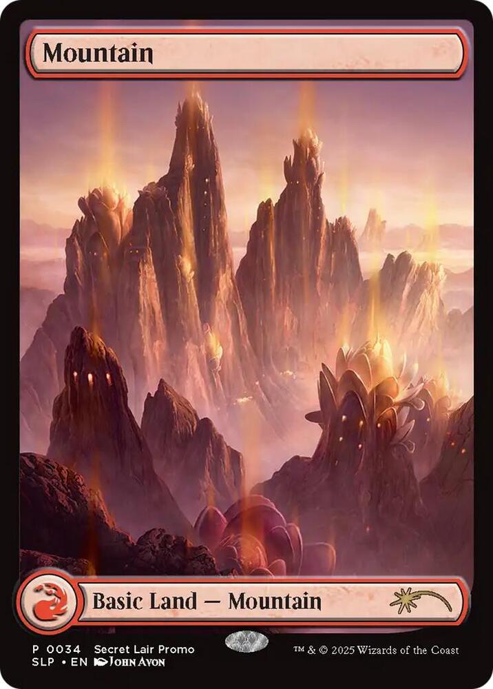 Mountain 34 (Secret Lair Showdown)  - Full Art | Good Games Modbury
