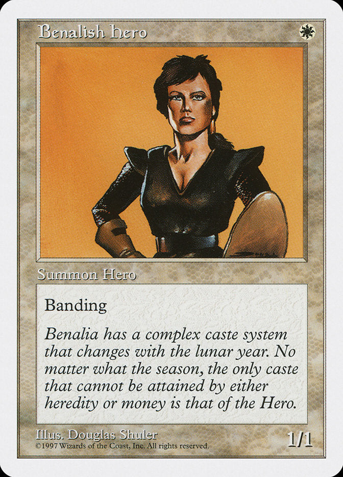Benalish Hero [Fifth Edition] | Good Games Modbury