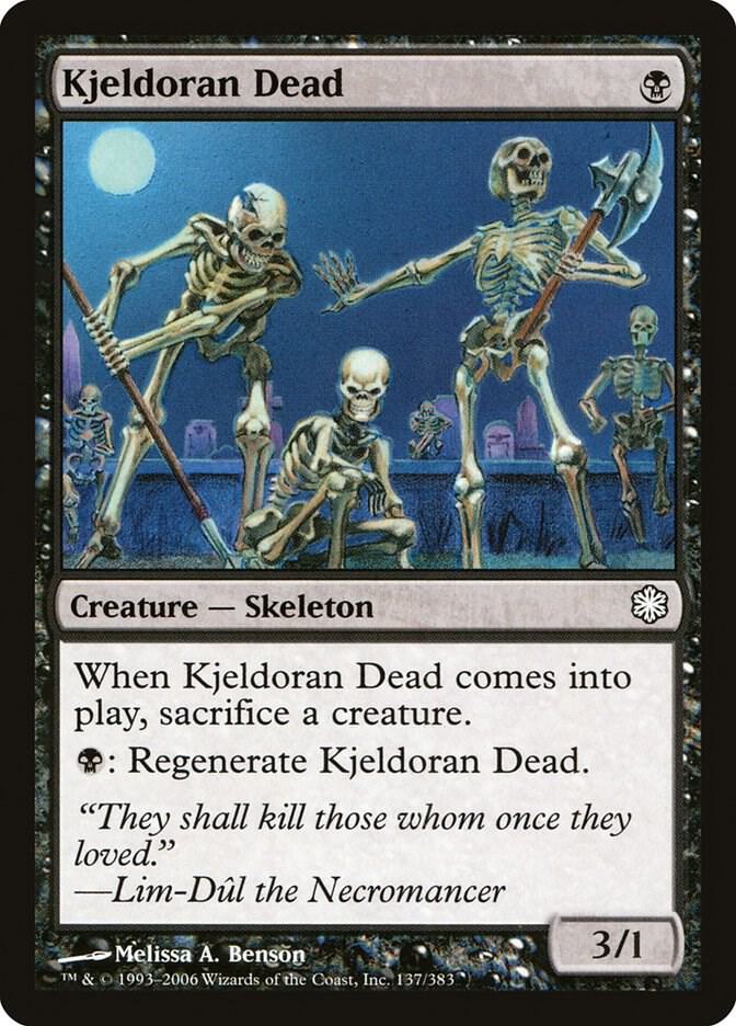 Kjeldoran Dead 137/62 (Coldsnap Theme Deck Reprints)  | Good Games Modbury