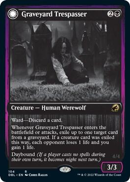 Graveyard Trespasser 104/534 (Innistrad: Double Feature)  - Foil | Good Games Modbury