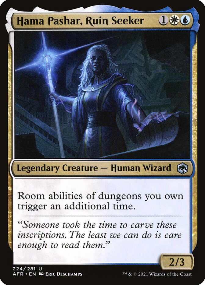 Hama Pashar, Ruin Seeker 224/281 (Adventures in the Forgotten Realms)  | Good Games Modbury