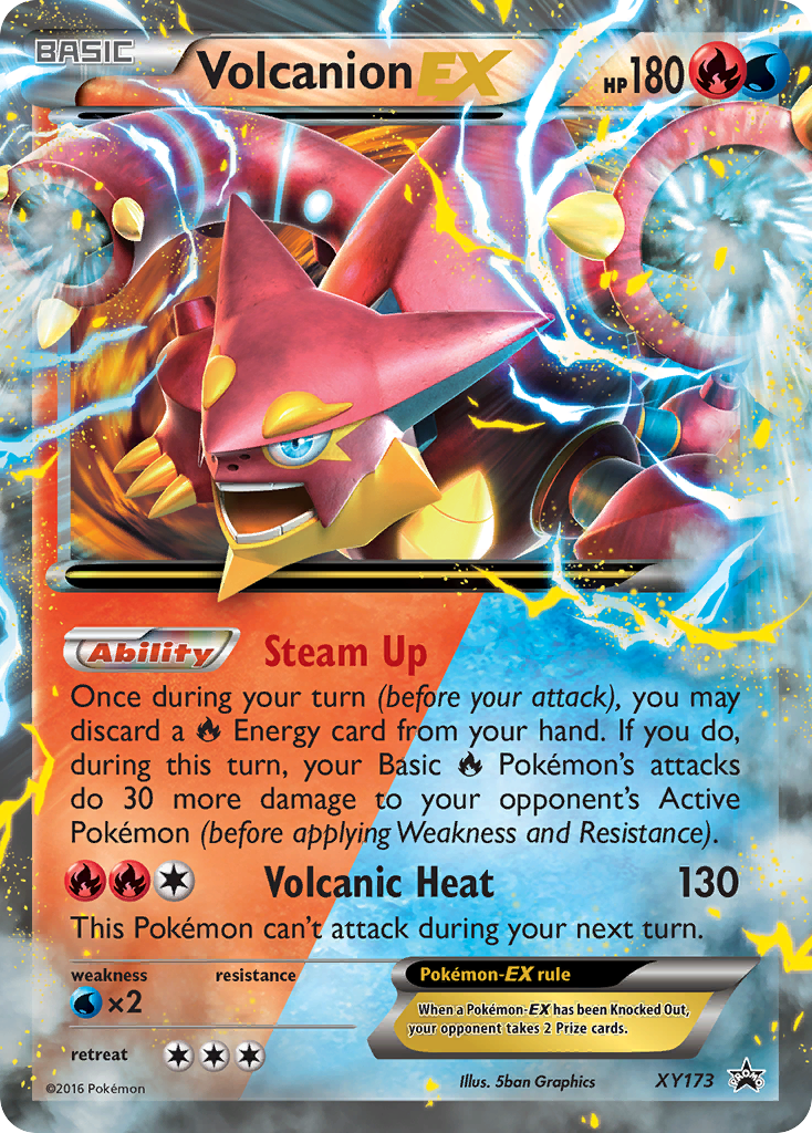 Volcanion EX (XY173) [XY: Black Star Promos] | Good Games Modbury