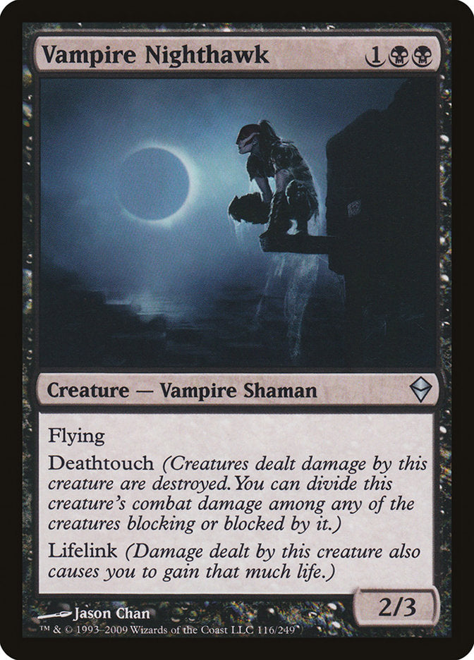 Vampire Nighthawk [Zendikar] | Good Games Modbury