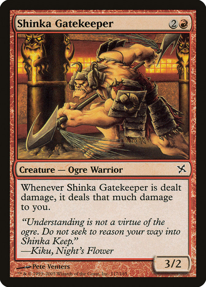 Shinka Gatekeeper [Betrayers of Kamigawa] | Good Games Modbury