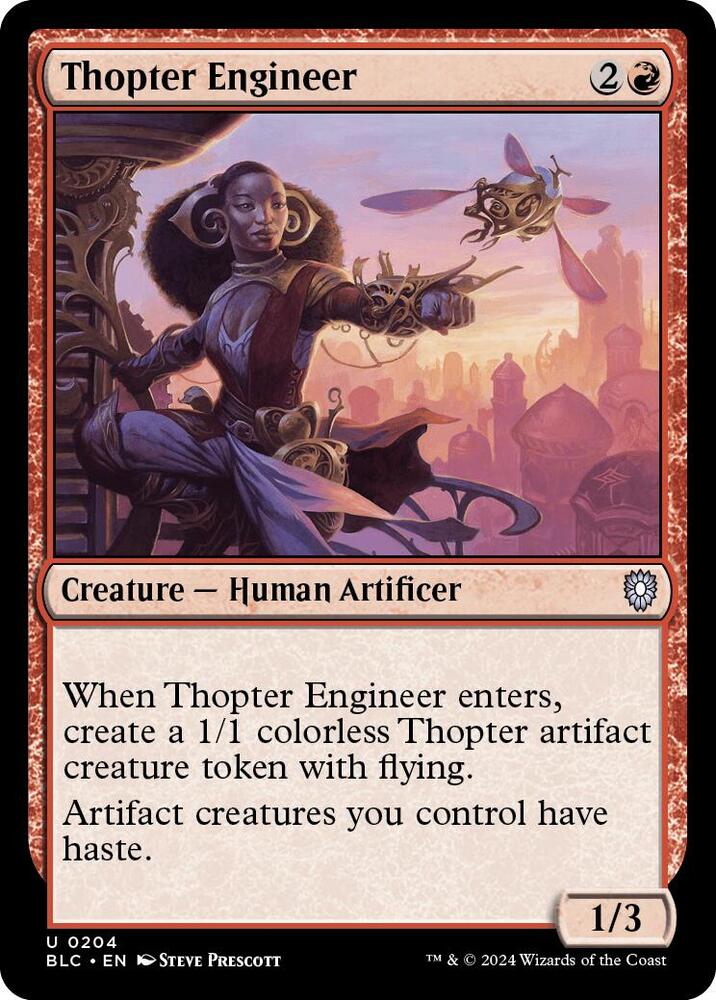 Thopter Engineer 204 (Commander: Bloomburrow)  | Good Games Modbury