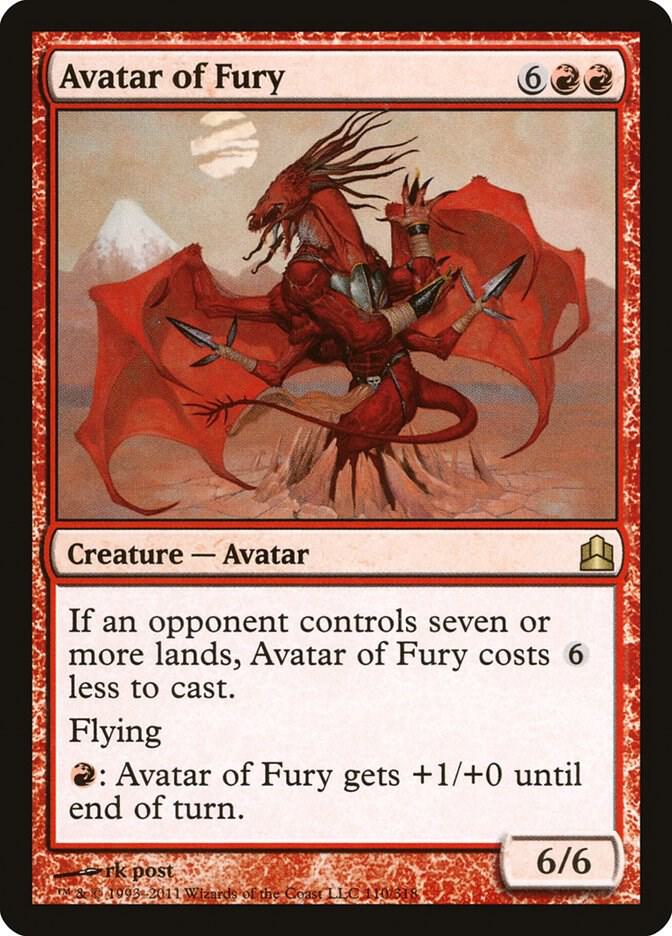 Avatar of Fury 110/318 (Commander)  | Good Games Modbury