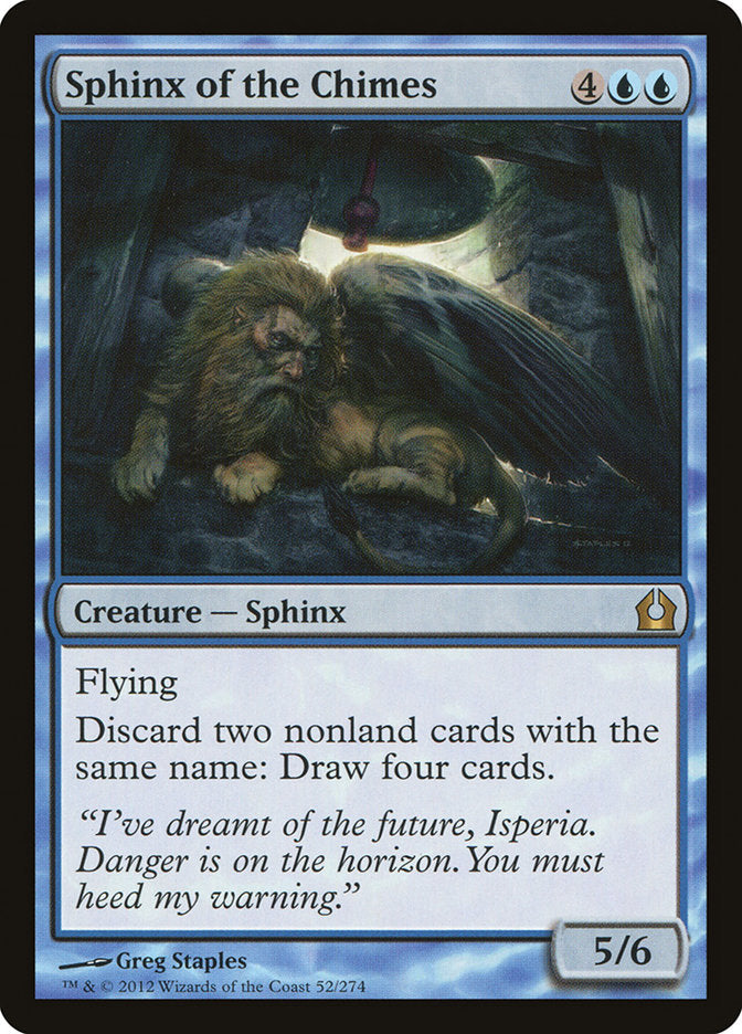 Sphinx of the Chimes 52/274 (Return to Ravnica)  | Good Games Modbury