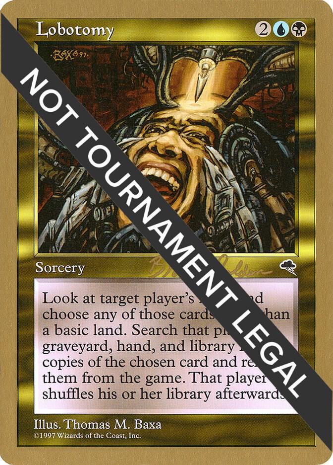 Lobotomy 1998 Brian Selden TMP bs267/117 (World Championship Decks)  | Good Games Modbury