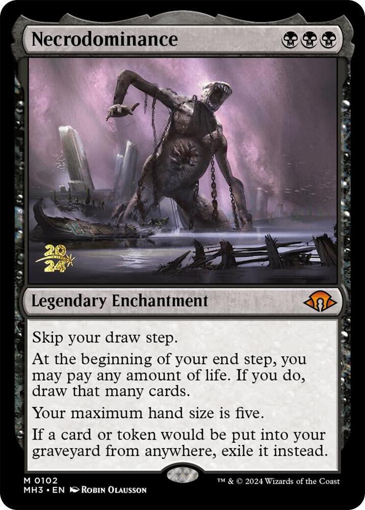 Necrodominance 102s/90 (Prerelease Cards)  - Foil | Good Games Modbury