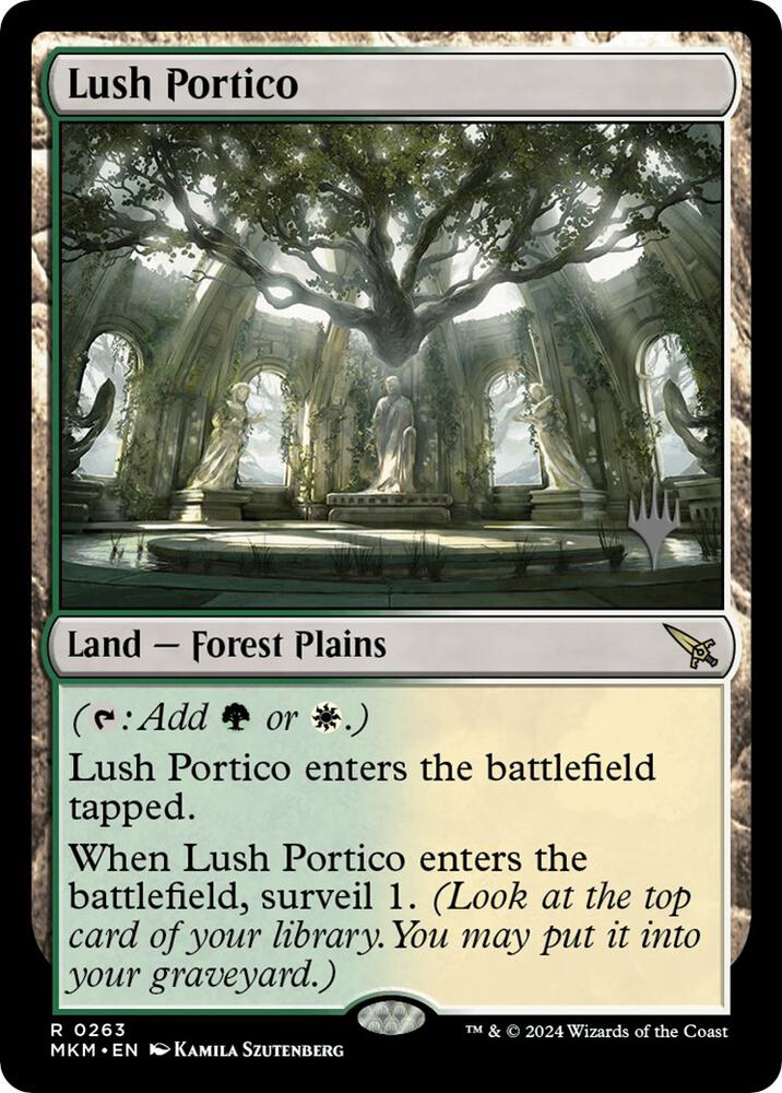 Lush Portico 263p/182 (Promo Pack: Murders at Karlov Manor)  | Good Games Modbury