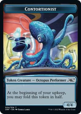 Contortionist Double Sided Token 4 (Unfinity)  | Good Games Modbury