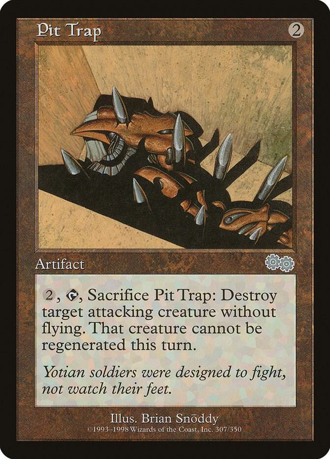 Pit Trap 307/350 (Urza's Saga)  | Good Games Modbury