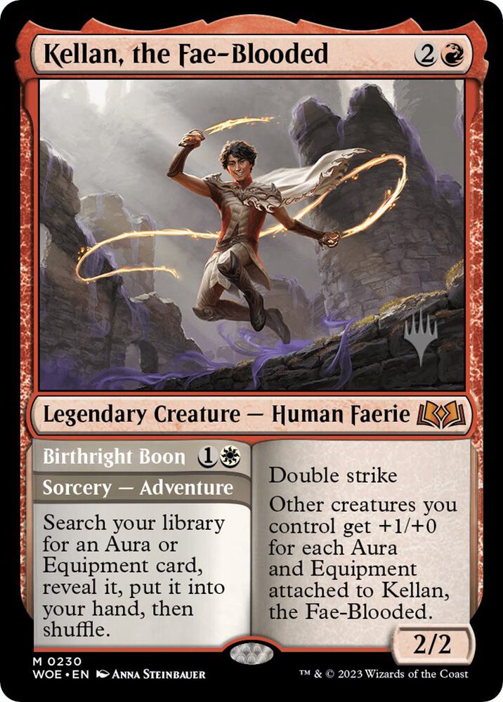 Kellan the Fae Blooded 230 (Promo Pack: Wilds of Eldraine)  | Good Games Modbury