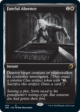 Fateful Absence 18/534 (Innistrad: Double Feature)  | Good Games Modbury