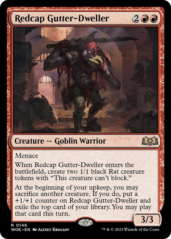 Redcap Gutter-Dweller 146/276 (Wilds of Eldraine)  | Good Games Modbury