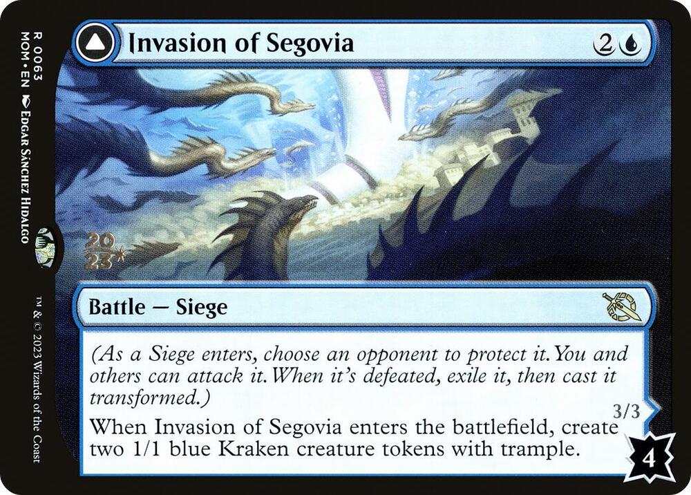Invasion of Segovia 63s/162 (Prerelease Cards)  - Foil | Good Games Modbury