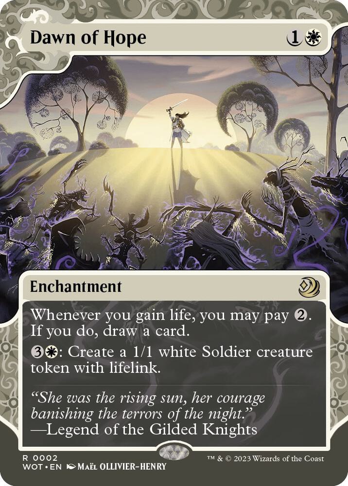 Dawn of Hope 2/63 (Wilds of Eldraine: Enchanting Tales)  - Showcase | Good Games Modbury