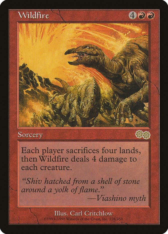 Wildfire 228/350 (Urza's Saga)  | Good Games Modbury