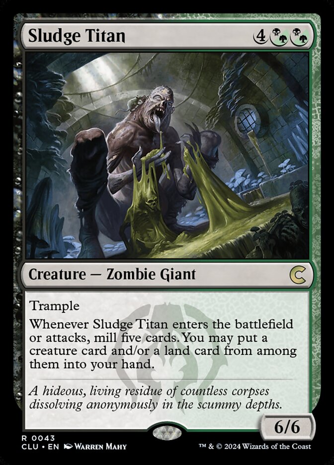 Sludge Titan 43/284 (Ravnica: Clue Edition)  | Good Games Modbury