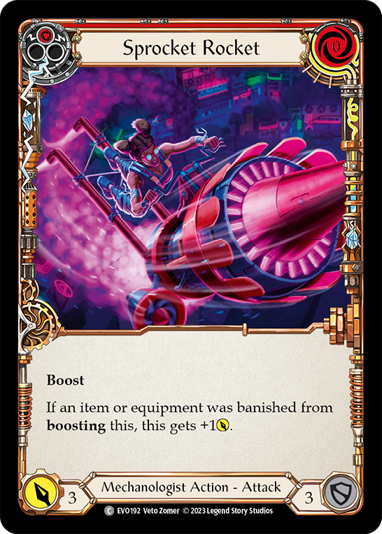 Sprocket Rocket (Red) [EVO192] (Bright Lights) | Good Games Modbury