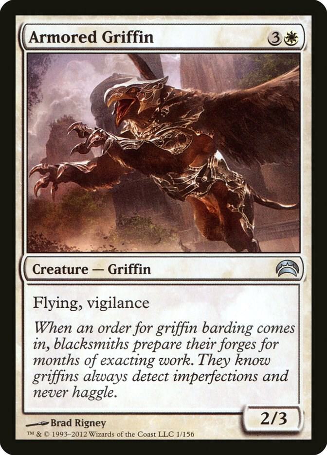 Armored Griffin 1/156 (Planechase 2012)  | Good Games Modbury
