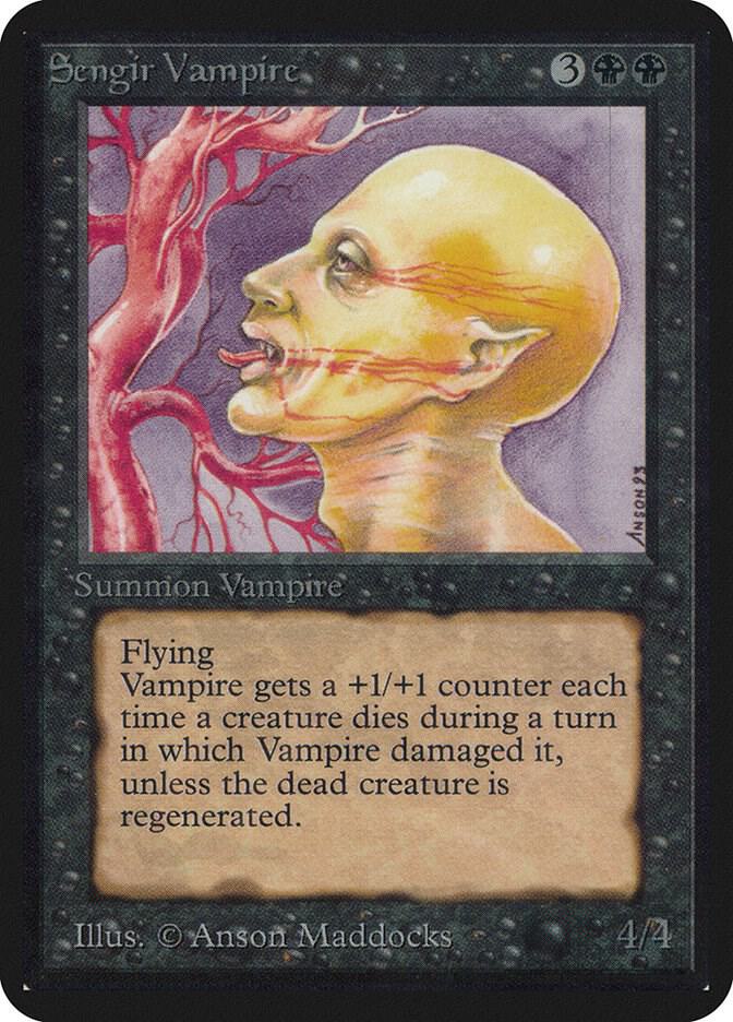 Sengir Vampire 127/295 (Alpha Edition)  | Good Games Modbury