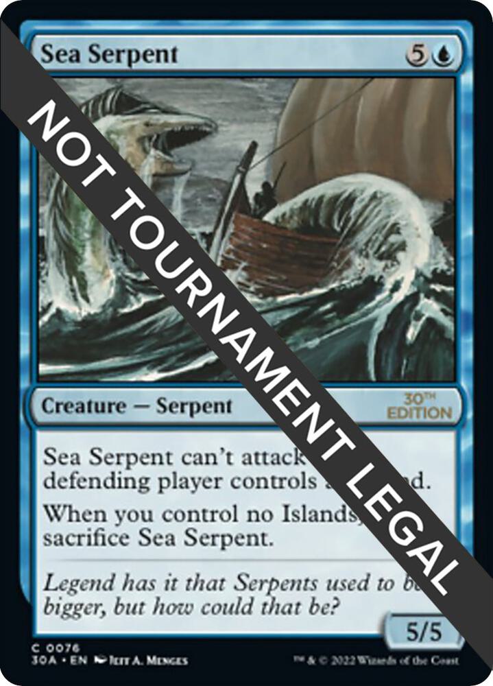 Sea Serpent 76/594 (30th Anniversary Edition)  | Good Games Modbury