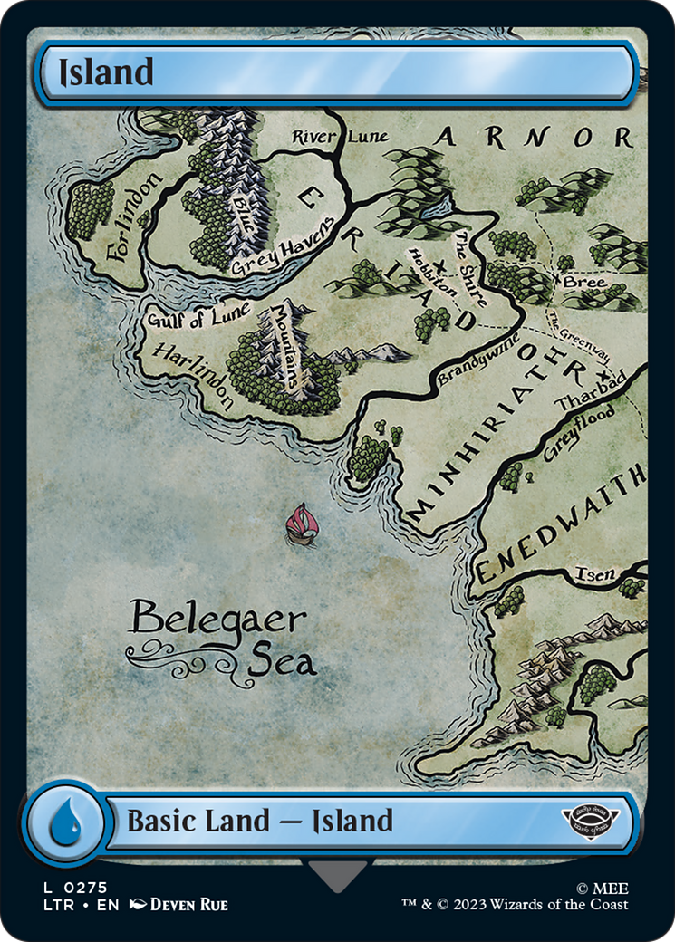 Island (275) [The Lord of the Rings: Tales of Middle-Earth] | Good Games Modbury