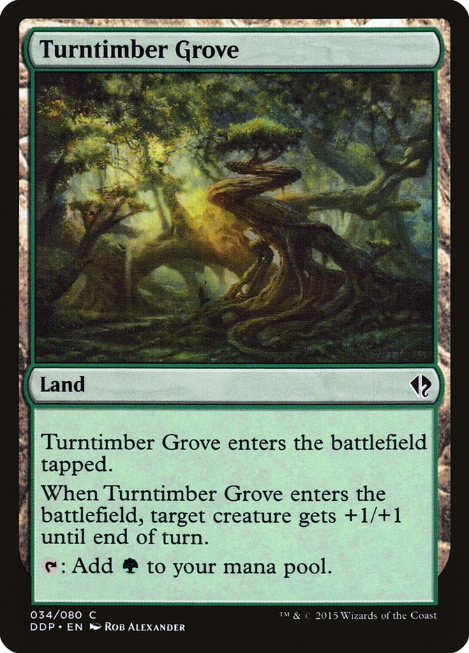 Turntimber Grove 34/80 (Duel Decks: Zendikar vs. Eldrazi)  | Good Games Modbury