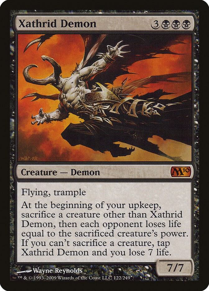 Xathrid Demon 122/249 (Magic 2010 (M10))  - Foil | Good Games Modbury