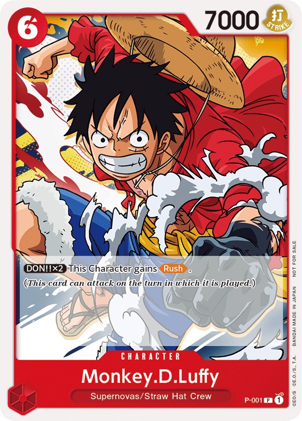 Monkey.D.Luffy (Super Pre-Release) [Participant] [One Piece Promotion Cards] | Good Games Modbury