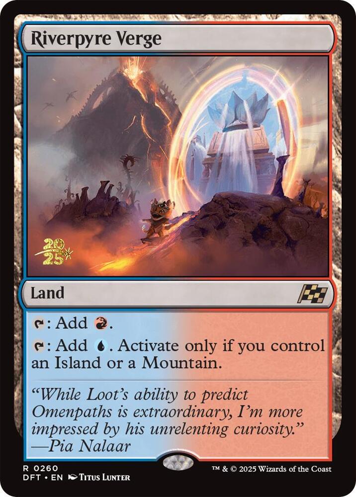 Riverpyre Verge 260s/160 (Prerelease Cards)  - Foil | Good Games Modbury