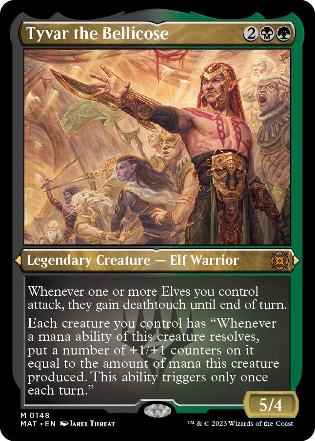 Tyvar the Bellicose 148/50 (March of the Machine: The Aftermath)  - Etched Foil | Good Games Modbury