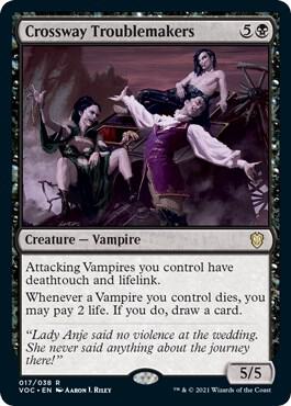 Crossway Troublemakers 17/38 (Commander: Innistrad: Crimson Vow)  | Good Games Modbury