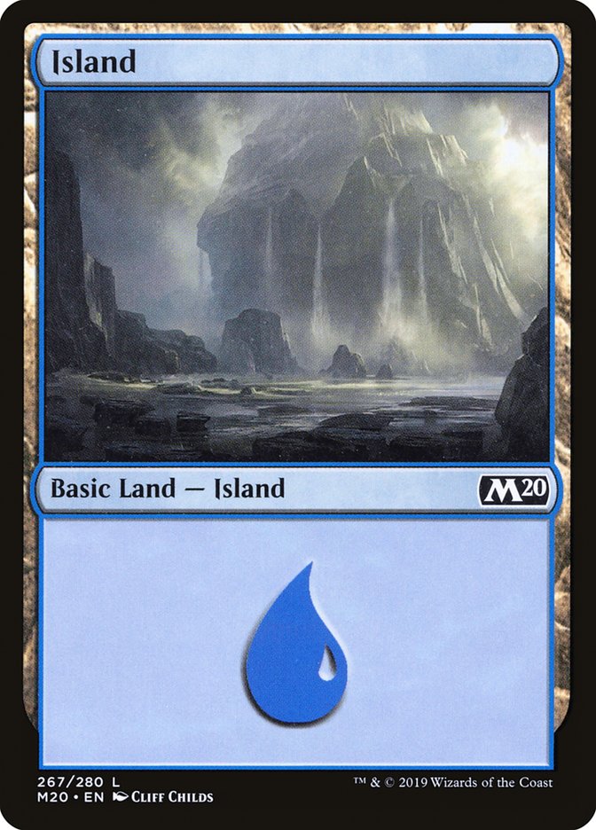 Island (267) [Core Set 2020] | Good Games Modbury