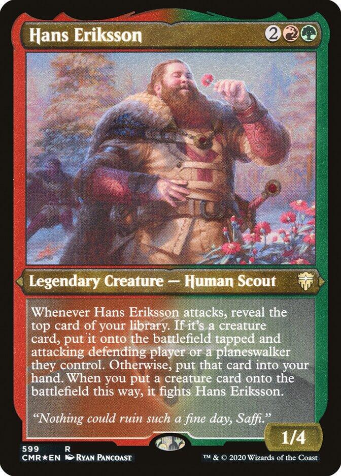 Hans Eriksson Foil Etched 599 (Commander Legends)  - Foil | Good Games Modbury