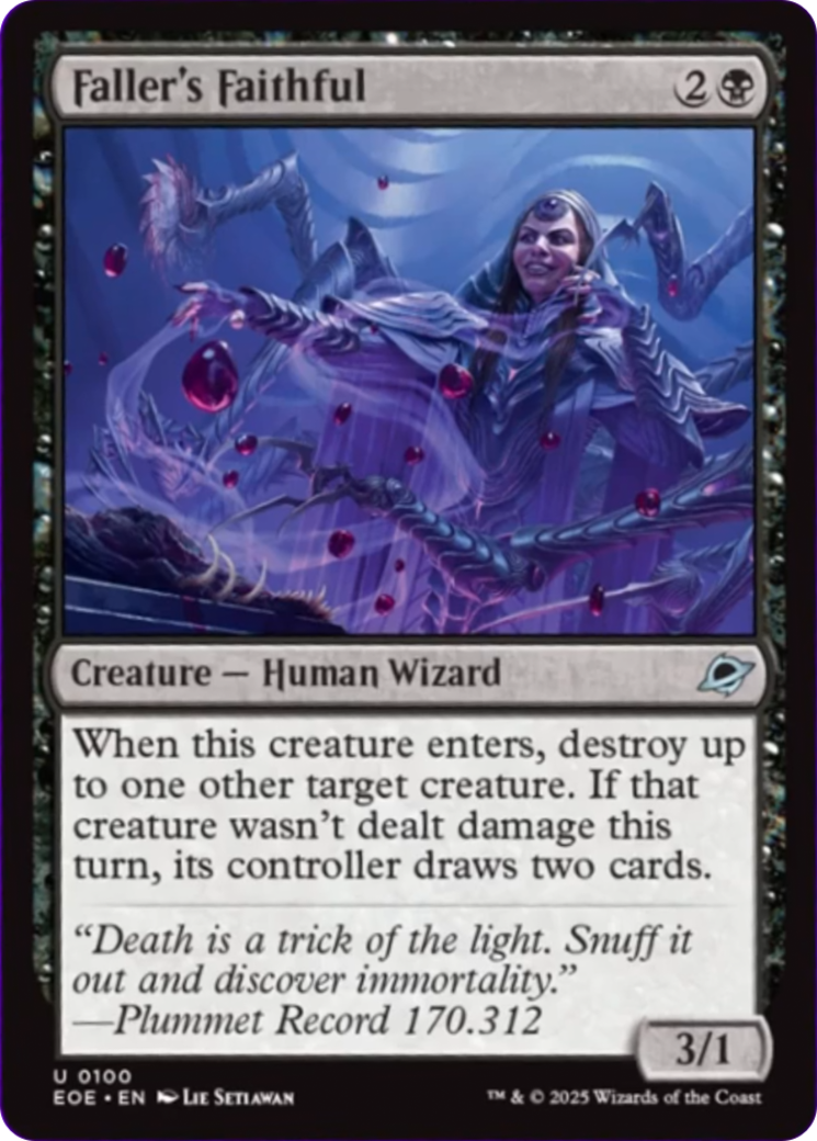 Faller's Faithful [Edge of Eternities] | Good Games Modbury