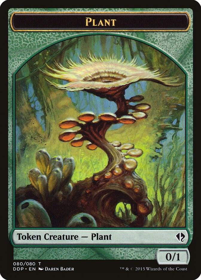 Plant Token 80 (Duel Decks: Zendikar vs. Eldrazi)  | Good Games Modbury
