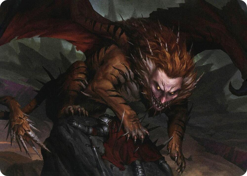 Manticore Art Card 6 (Art Series: Adventures in the Forgotten Realms)  | Good Games Modbury