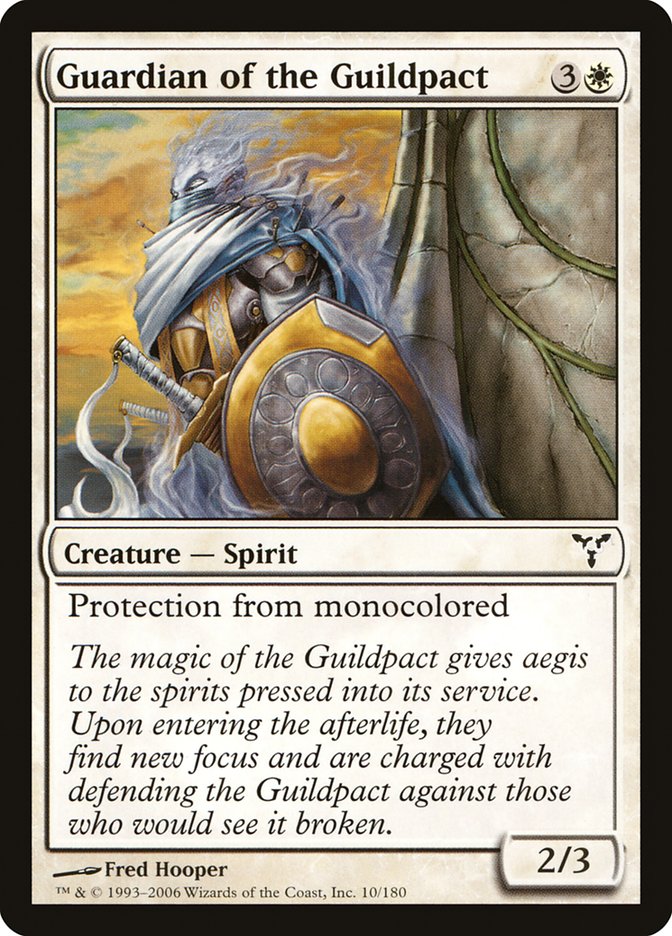 Guardian of the Guildpact 10/180 (Dissension)  - Foil | Good Games Modbury