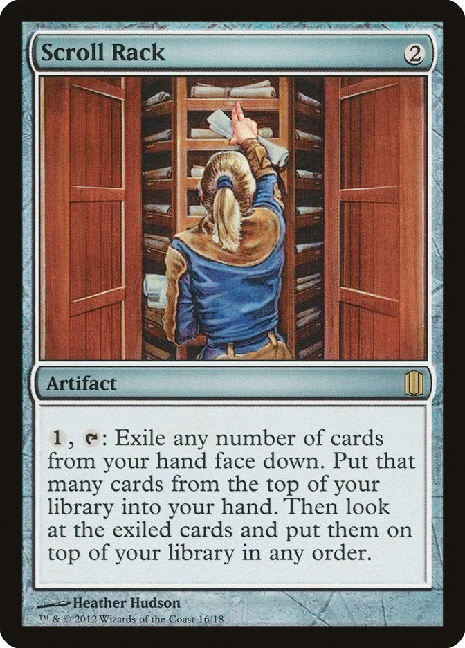 Scroll Rack [Commander's Arsenal] | Good Games Modbury