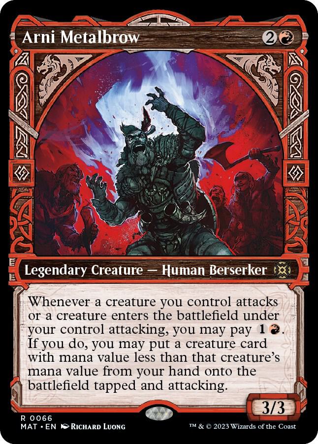 Arni Metalbrow 66/50 (March of the Machine: The Aftermath)  - Showcase Foil | Good Games Modbury