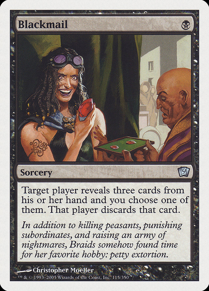 Blackmail 115/350 (9th Edition)  | Good Games Modbury