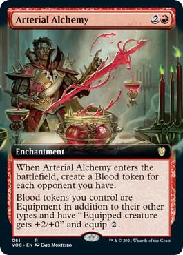 Arterial Alchemy Extended Art 61/38 (Commander: Innistrad: Crimson Vow)  | Good Games Modbury
