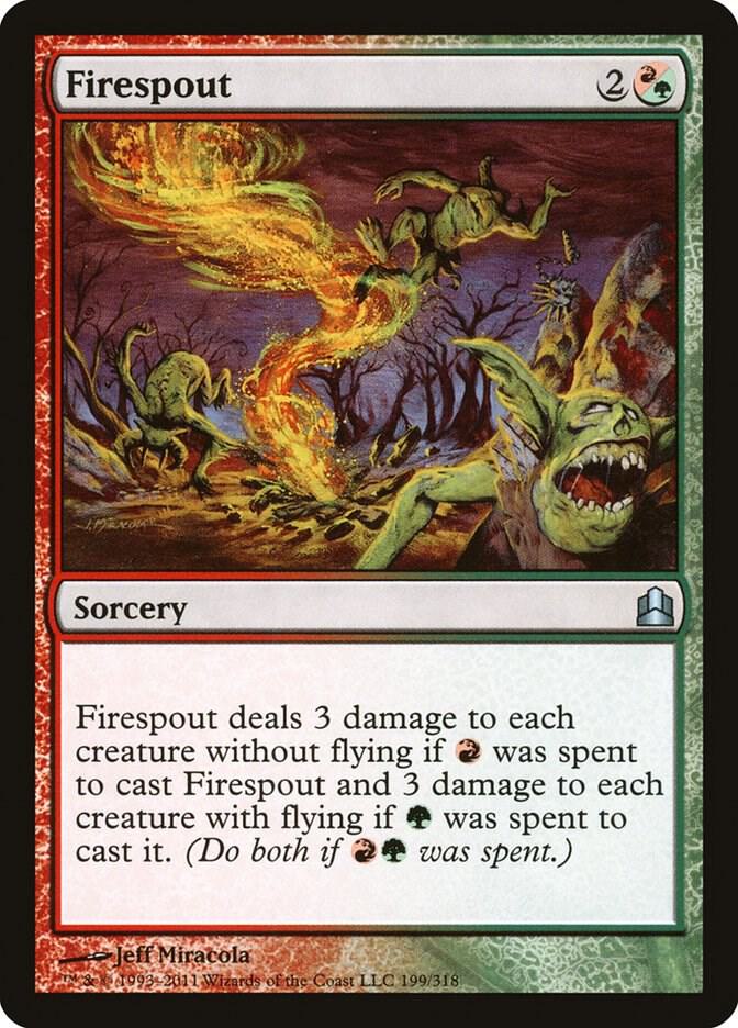 Firespout 199/318 (Commander)  | Good Games Modbury