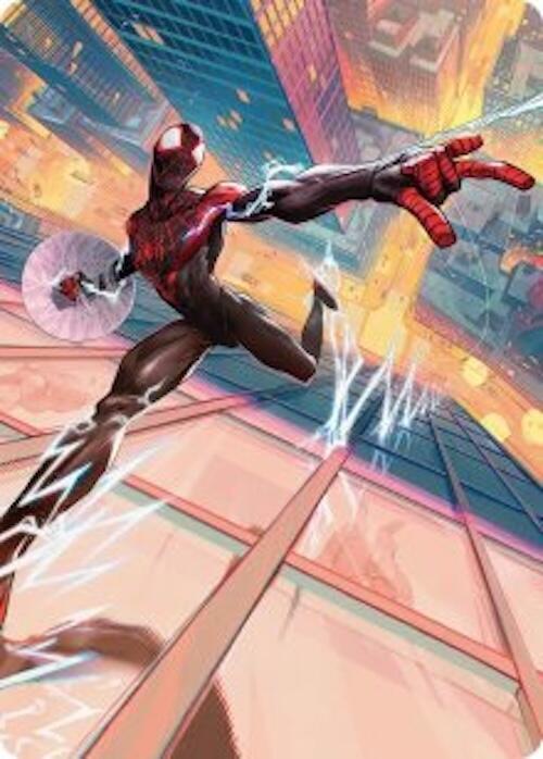 Ultimate Spider Man Art Card 41 (Art Series: Marvel's Spider-Man)  | Good Games Modbury