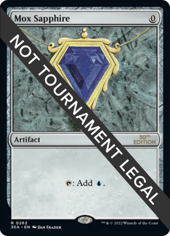 Mox Sapphire 262/594 (30th Anniversary Edition)  | Good Games Modbury