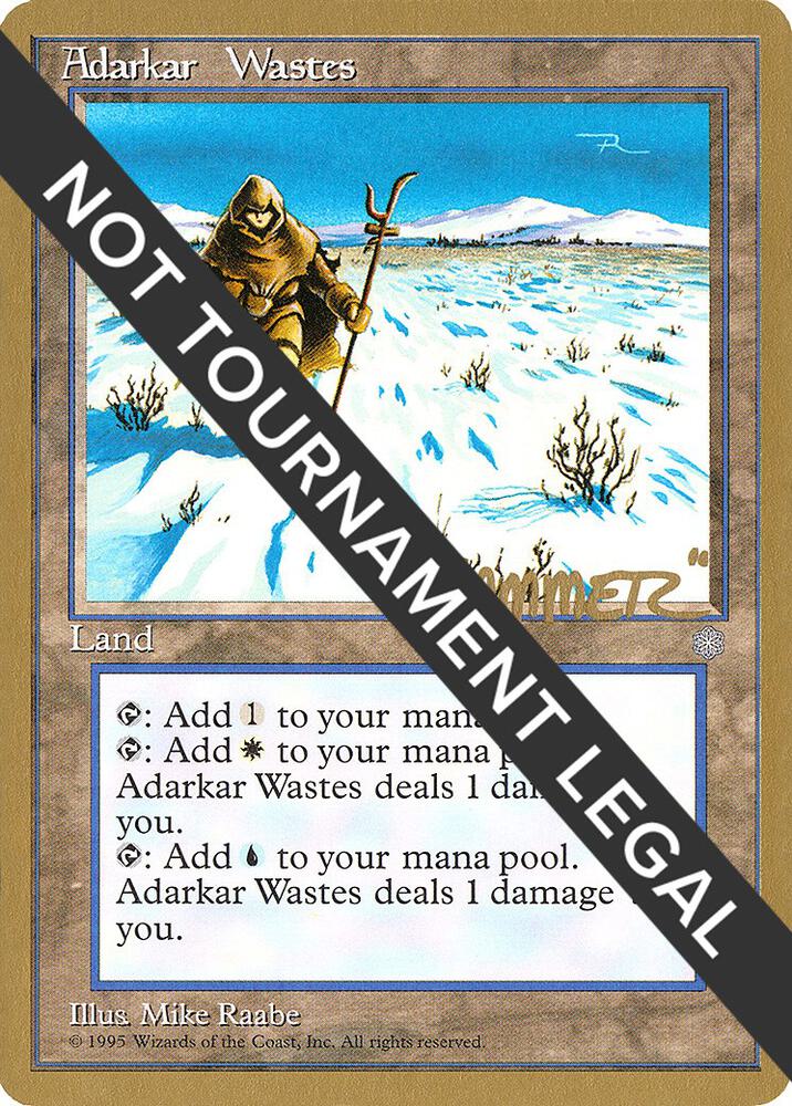 Adarkar Wastes 1996 Shawn Hammer Regnier ICE shr351/308 (World Championship Decks)  | Good Games Modbury