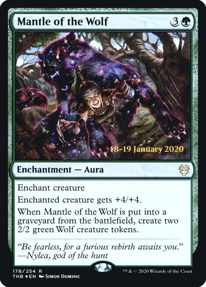 Mantle of the Wolf 178s/137 (Prerelease Cards)  - Foil | Good Games Modbury