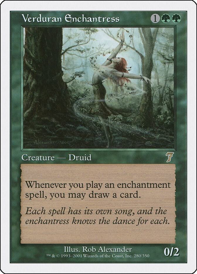 Verduran Enchantress 280/350 (7th Edition)  | Good Games Modbury